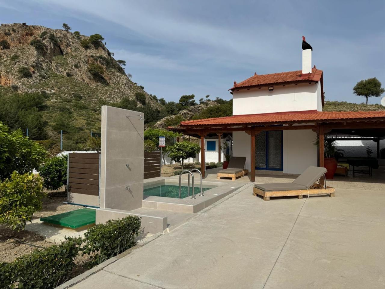 Aleyna House Lindos Area Villa Kültér fotó